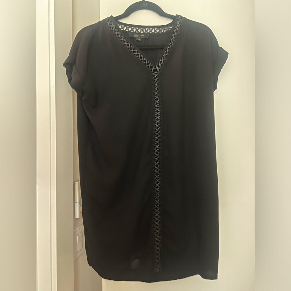 All Saints Size 2 Black Dress